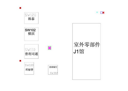 2009上海车展具体展位图公布 整车馆增至9个
